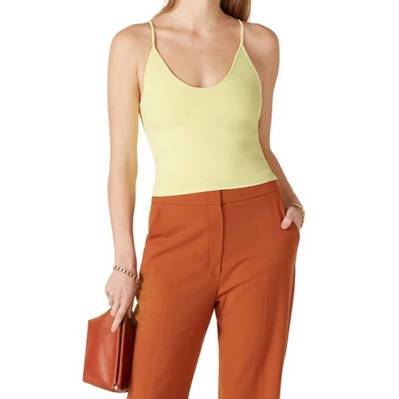 A.L.C Lemon Ava Crop top Large damaged - Picture 8 of 8